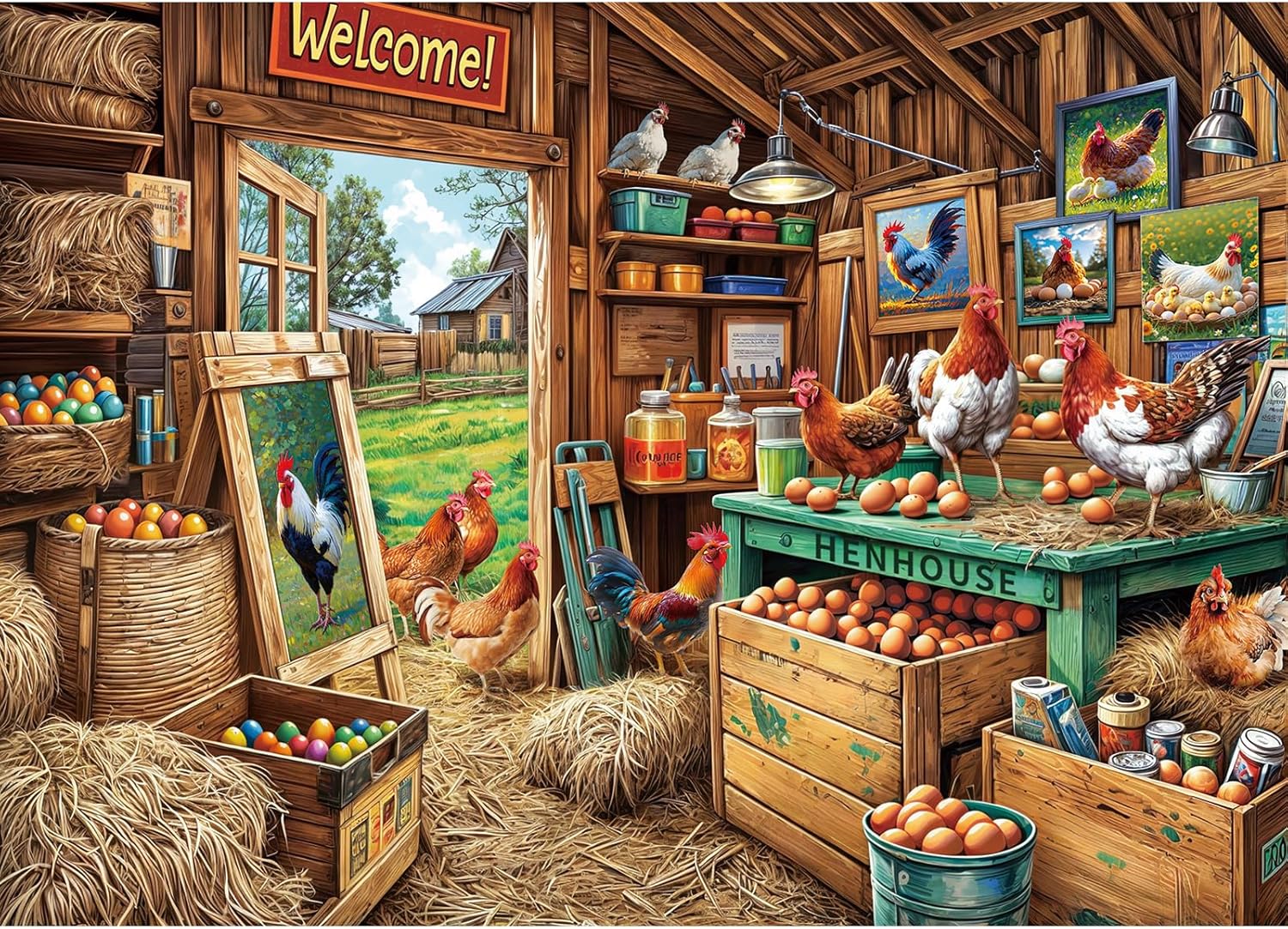 Thumbnail 6 de Fashion Cat 1000-Piece Jigsaw Puzzle for Adults (70cm x 50cm) – Jigsaw Puzzles Educational Game