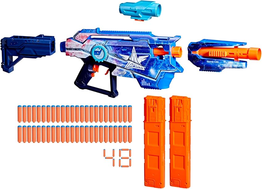 Detalle de Nerf Loadout Galactic Commander 48 dardos