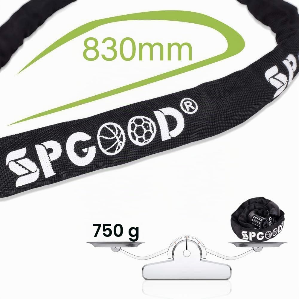 Thumbnail 1 de Fahrradschloss SPGOOD 5-stelliger Code, 7 mm