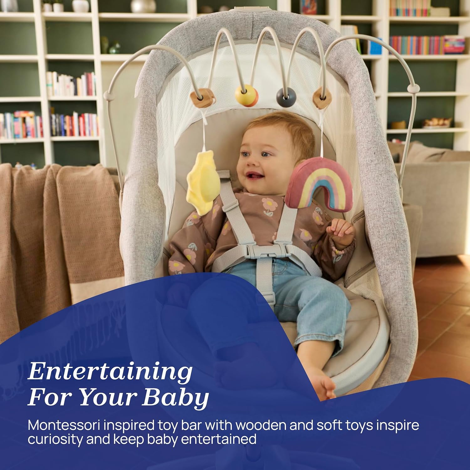 Thumbnail 5 de Chicco Baby Hug 4-in-1 Newborn Crib to Toddler Chair