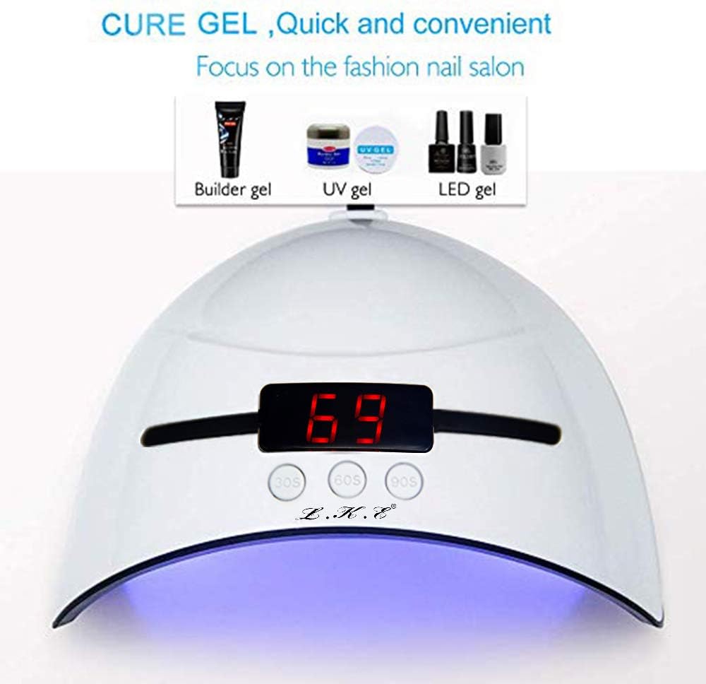 Thumbnail 1 de LED UV Nail Lamp 3-timer LED Nail Dryer 💅