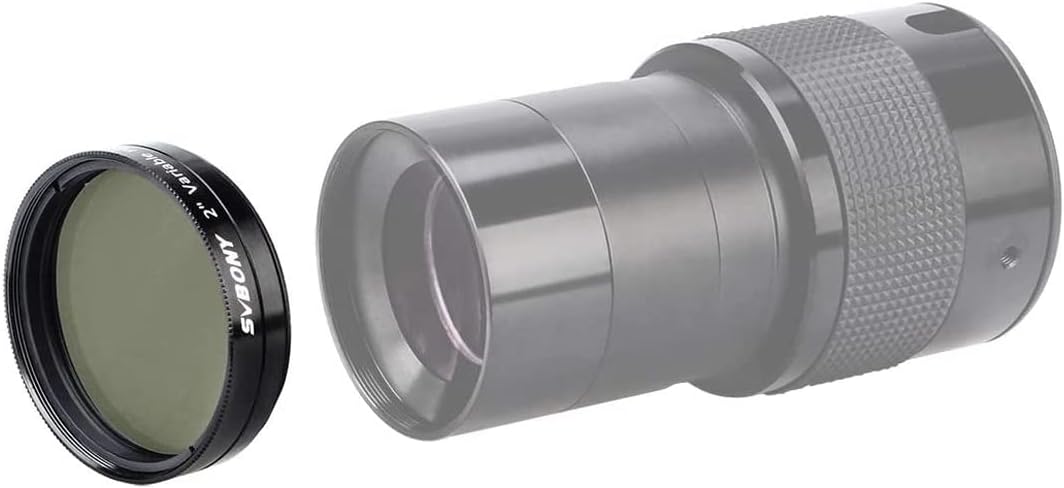 Thumbnail 4 de Svbony SV128: Filtre de polarisation variable 2" pour observation lunaire et planétaire