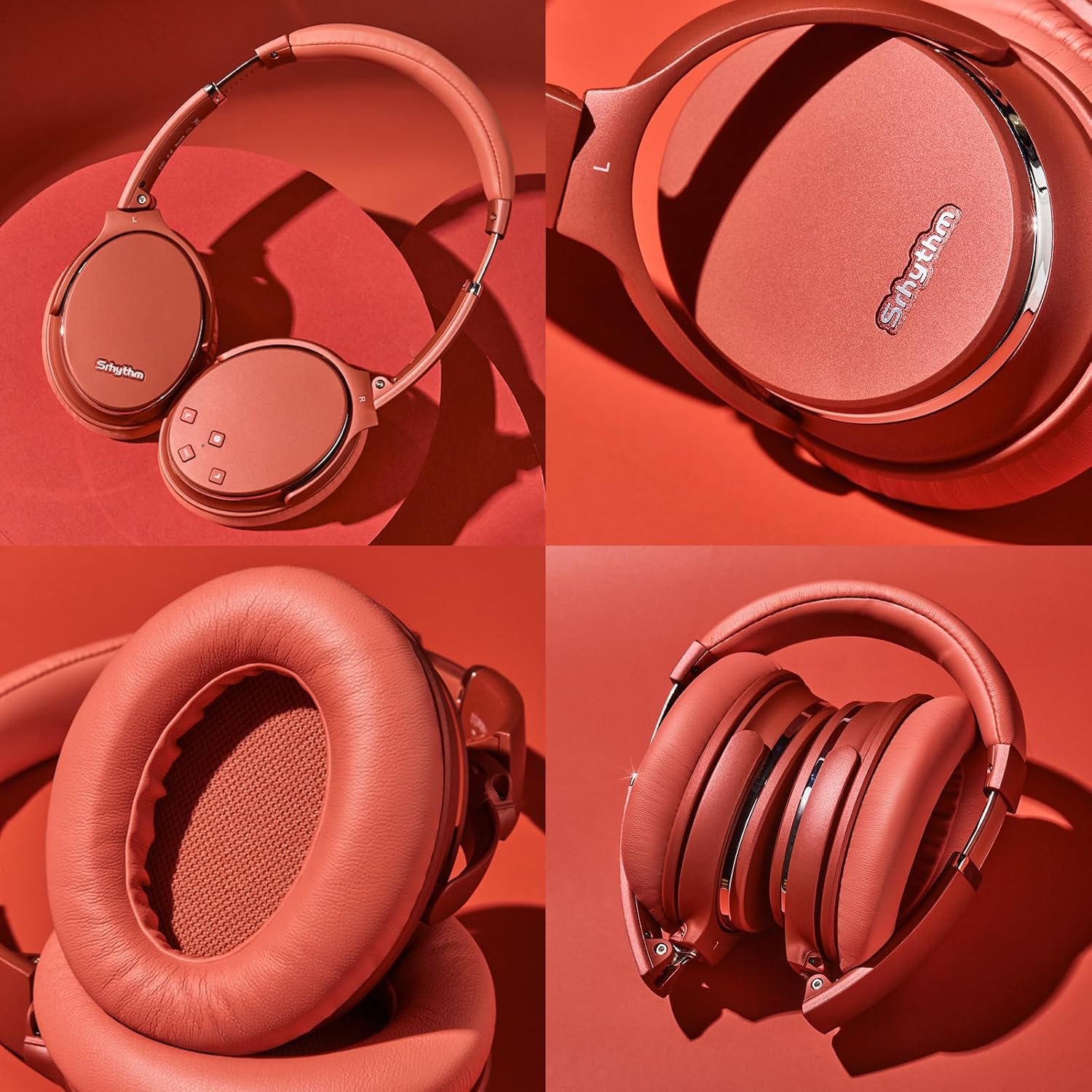 Thumbnail 6 de Srhythm NC35 trådlösa over-ear-hörlurar med ANC och Bluetooth 5.3