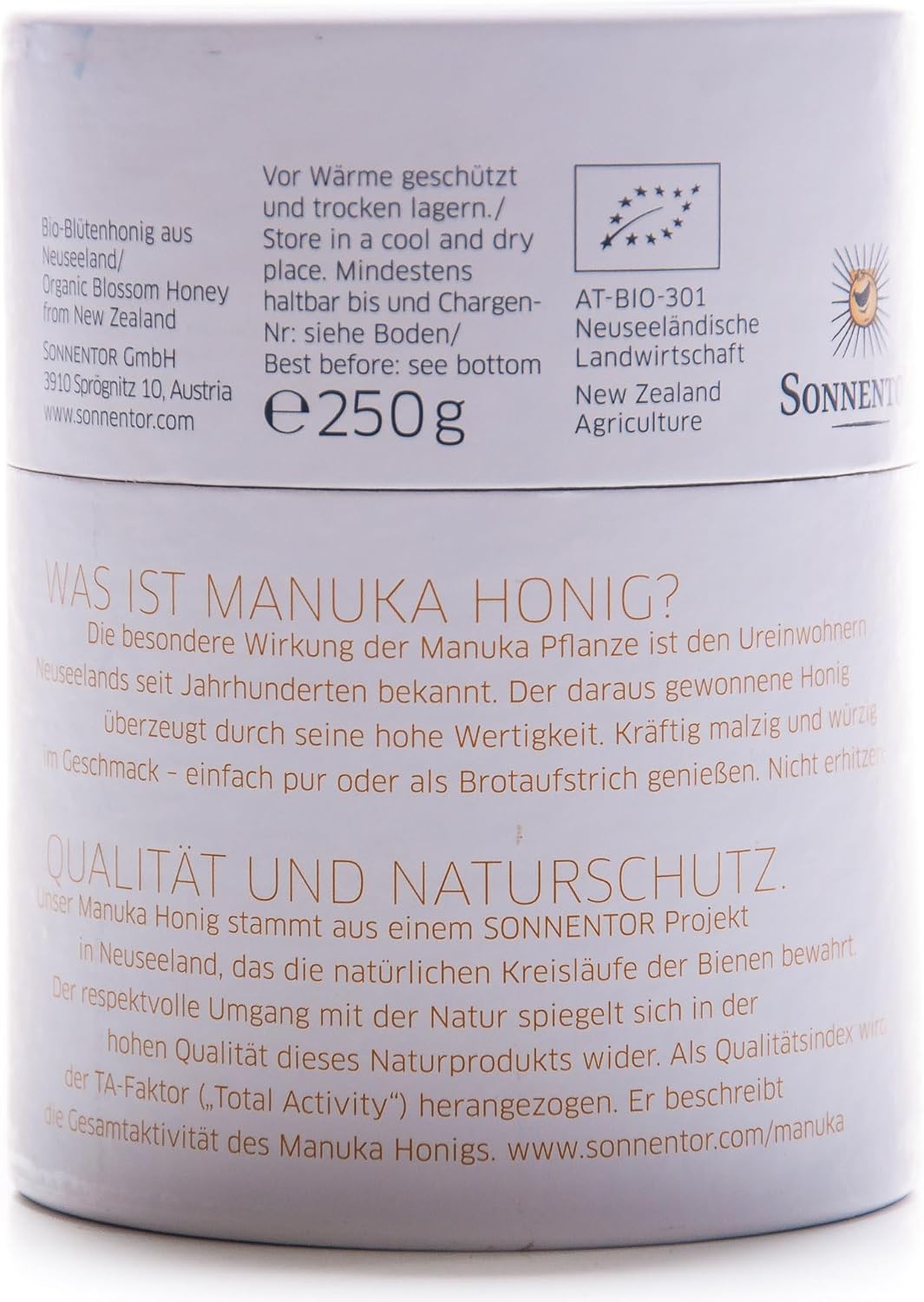 Thumbnail 1 de Sonnentor Miele di Manuka Biologico – miele bio di Nuova Zelanda, 176,06 ml