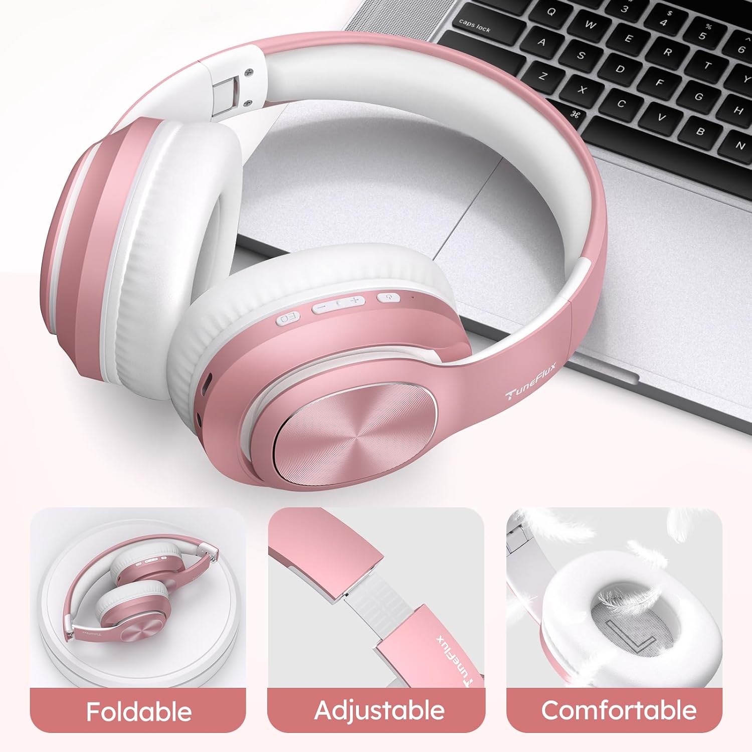 Thumbnail 6 de TuneFlux Wireless Headphones 80H playtime