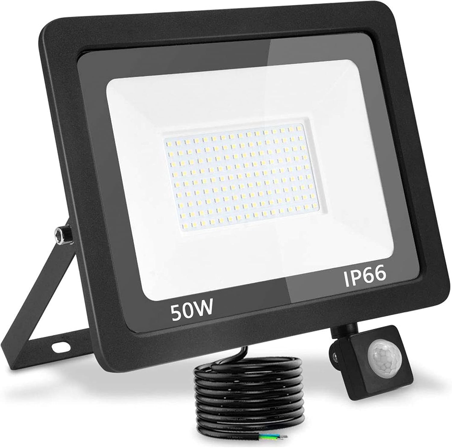 Detalle de treoir Faretto con Sensore di Movimento 50W, 5000LM – Faretto LED Esterno IP66 6000K