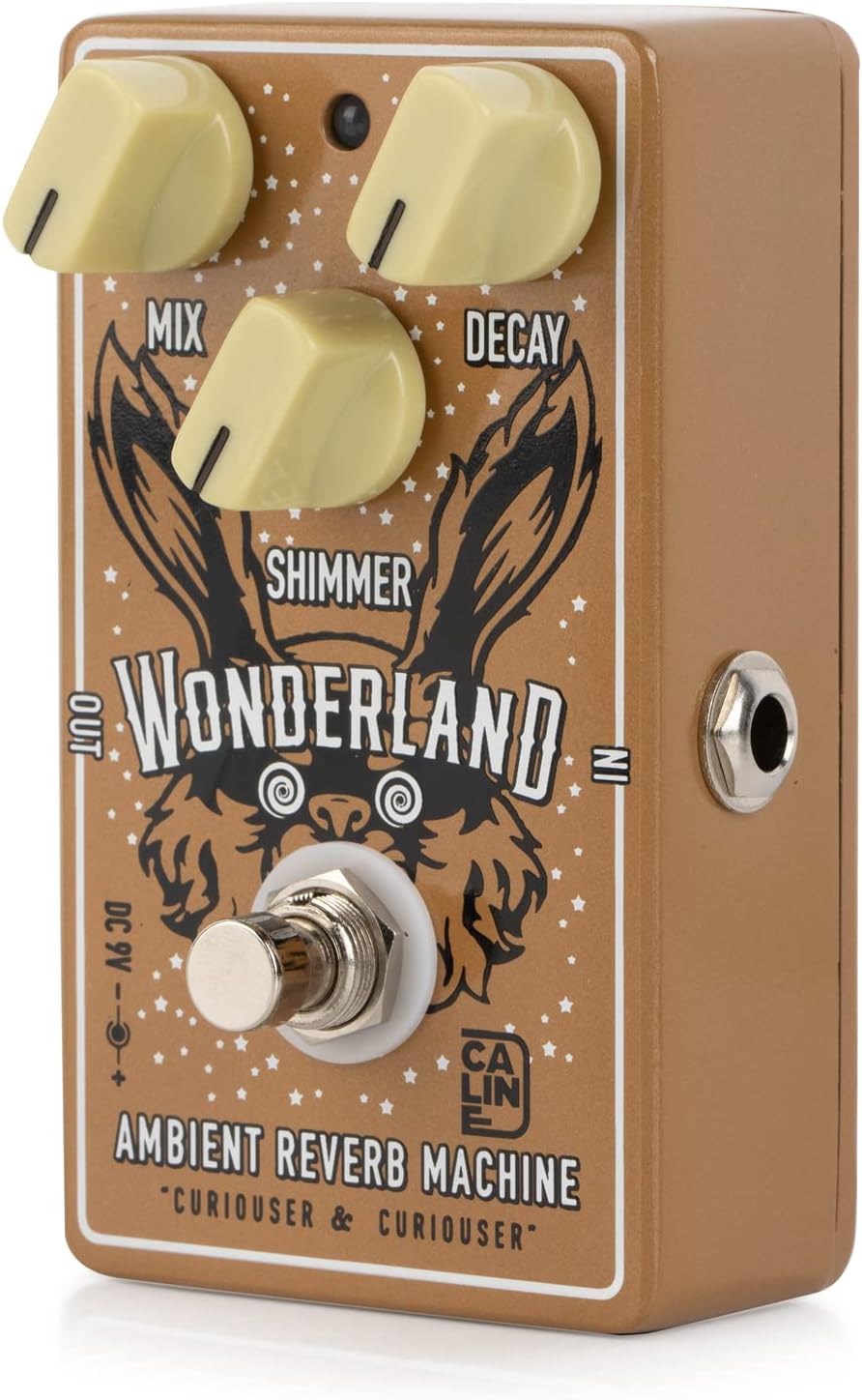 Detalle de Caline Wonderland Digital Reverb CP-508 Guitar Effects Pedal with Shimmer