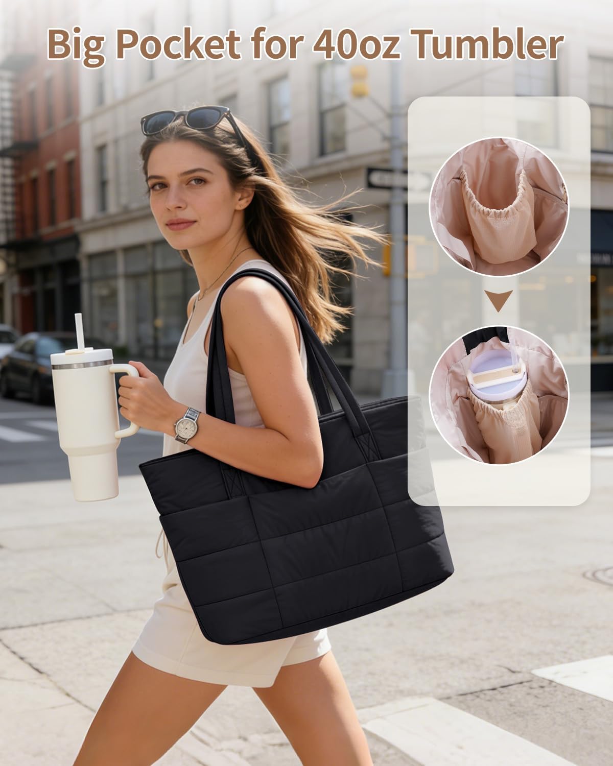 Thumbnail 6 de Narwey Tote Bag for Women 24L