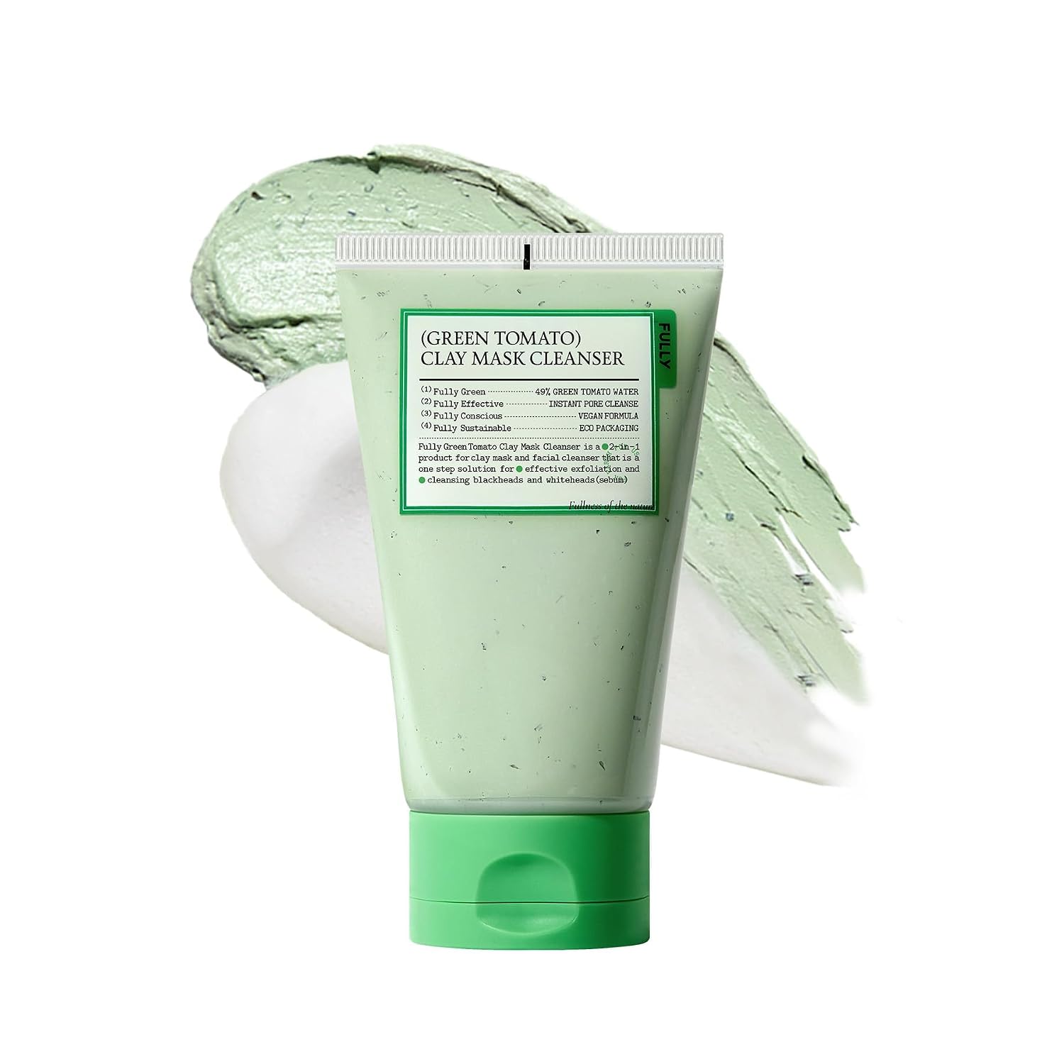 Detalle de Green Tomato Clay Mask Cleanser ⚙