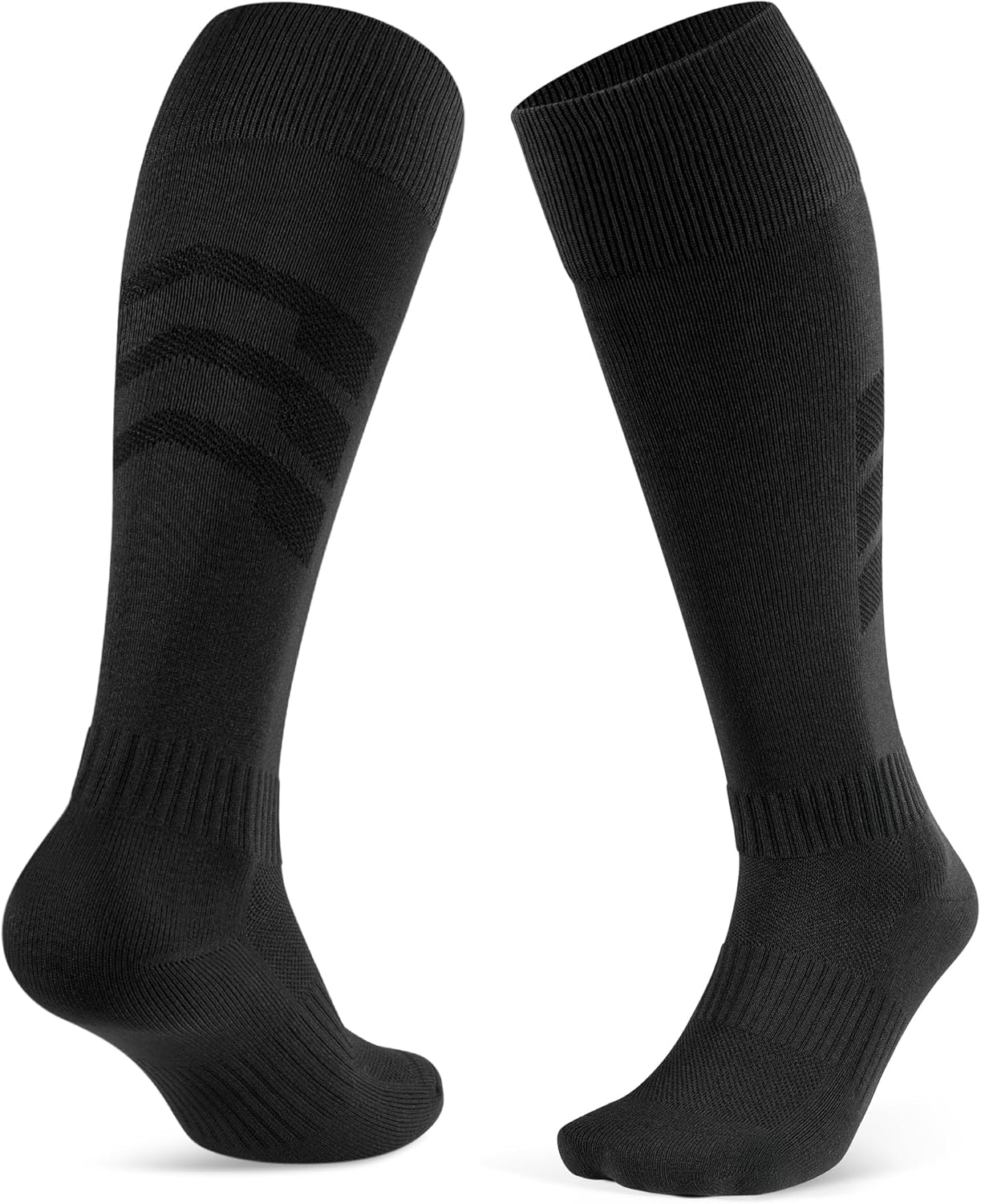 Thumbnail 6 de CLOSEMATE 2 Pairs Football Knee High Sport Socks – Moisture-Wicking, Cushioned & Anti-Blister