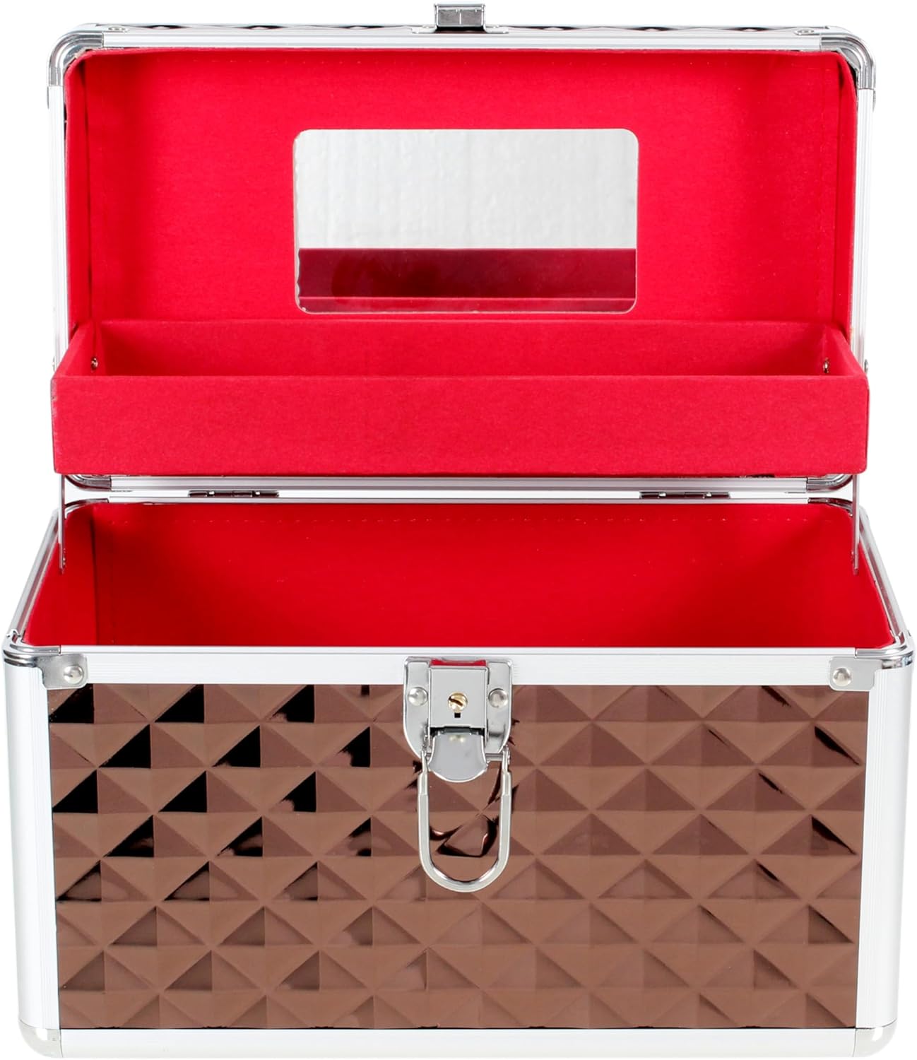 Thumbnail 4 de Aluminium Hard Make Up Travel Box