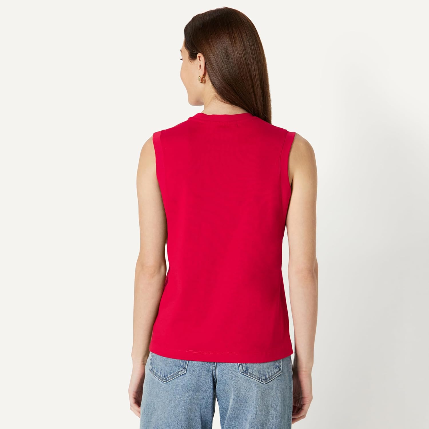 Thumbnail 1 de Amazon Essentials Damen Relaxed-Fit Muscle-T-Shirt aus Baumwolle