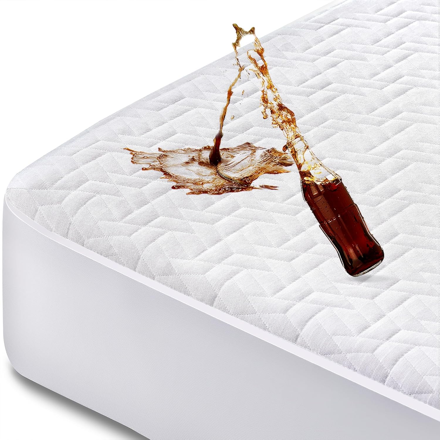 Thumbnail 6 de Cooling Waterproof Mattress Protector Queen