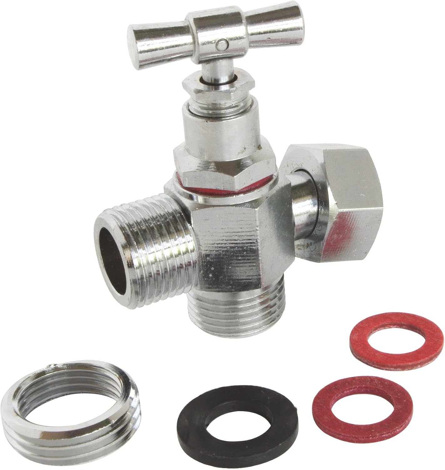 Detalle 2 de SOMATHERM FOR YOU, douchette WC: robinet 3 voies en laiton chromé + douchette ABS – installation facile