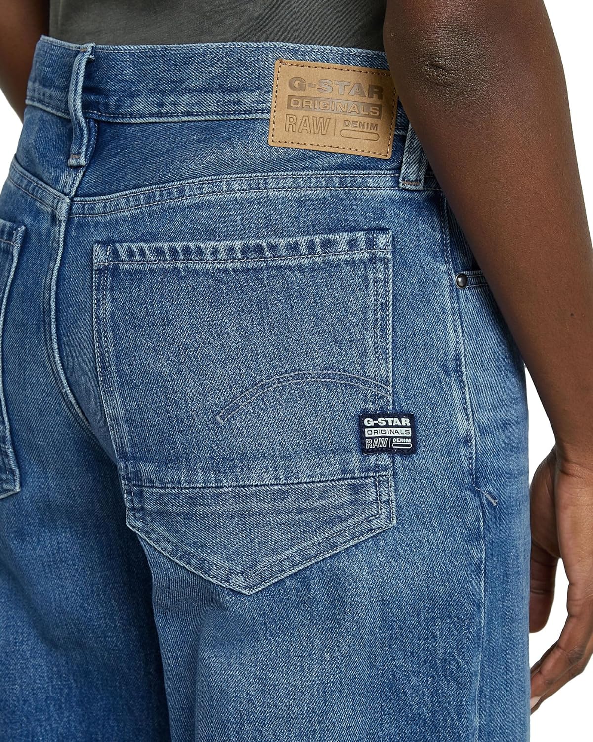 Thumbnail 6 de G-Star Damen Judee Loose Low Waist Jeans mit Reißverschluss und Nieten an den Taschen