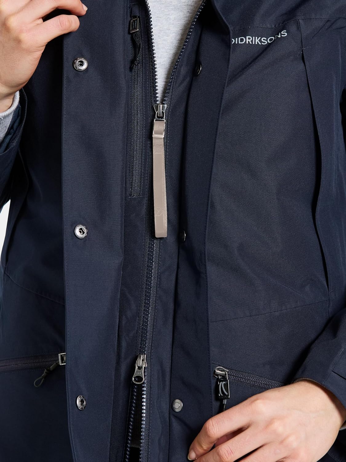 Detalle de Didriksons Ilma Parka - Women's Waterproof Shell Coat