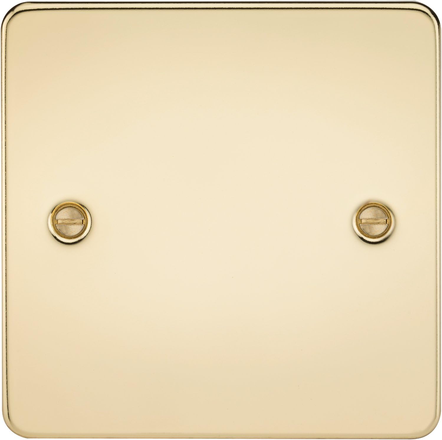 Thumbnail 4 de Knightsbridge FP6300NPB FPAV6300NPB Flat Plate 13A Switched Fused Spur Unit with Neon-Polished Brass