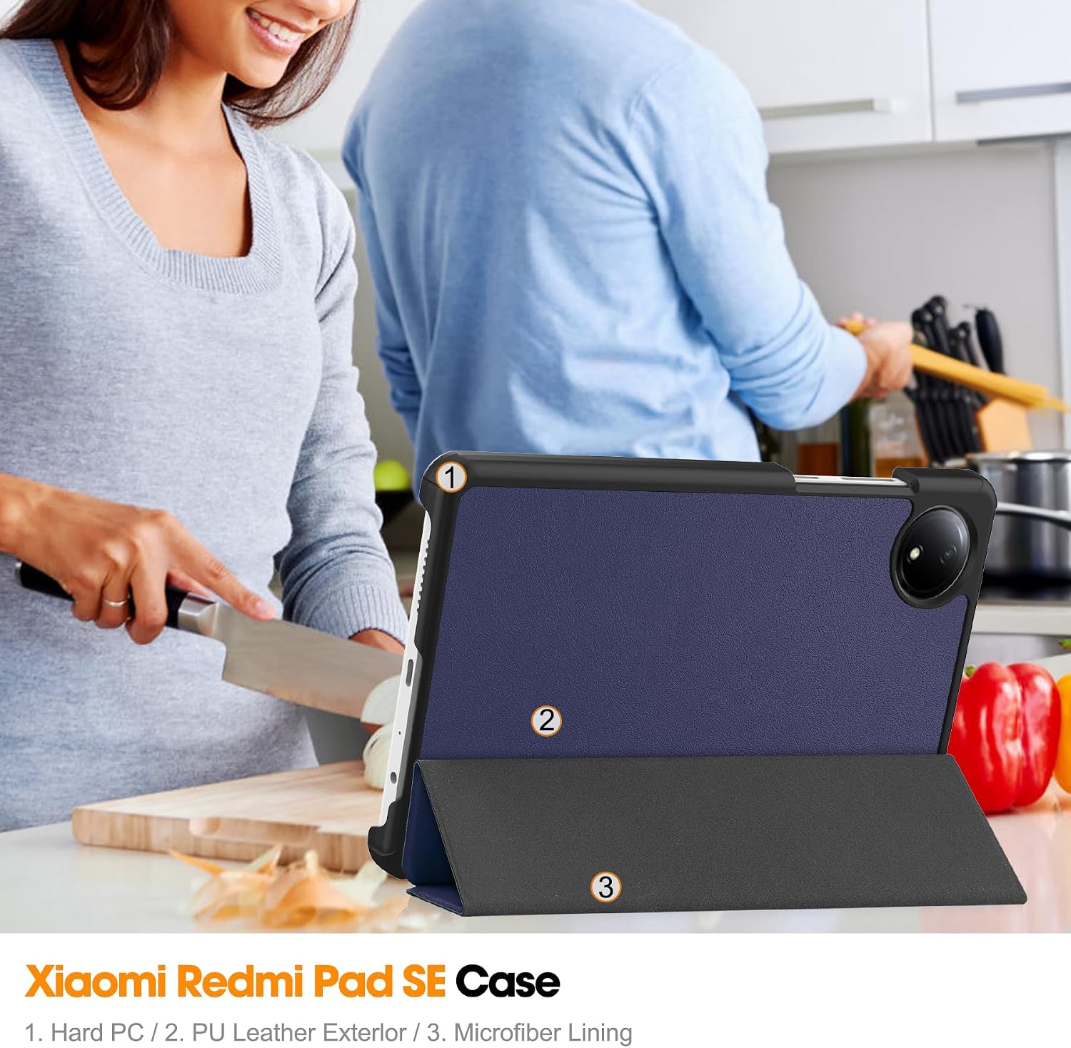 Thumbnail 6 de CAUHENYEE Hülle fürs Redmi Pad SE 8,7 Zoll