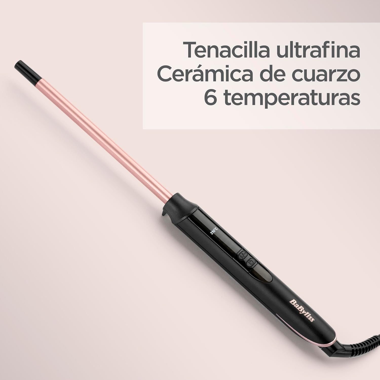 Thumbnail 3 de BaByliss C449E Tenacilla de 10 mm 💖 Rizador cerámica ajustable