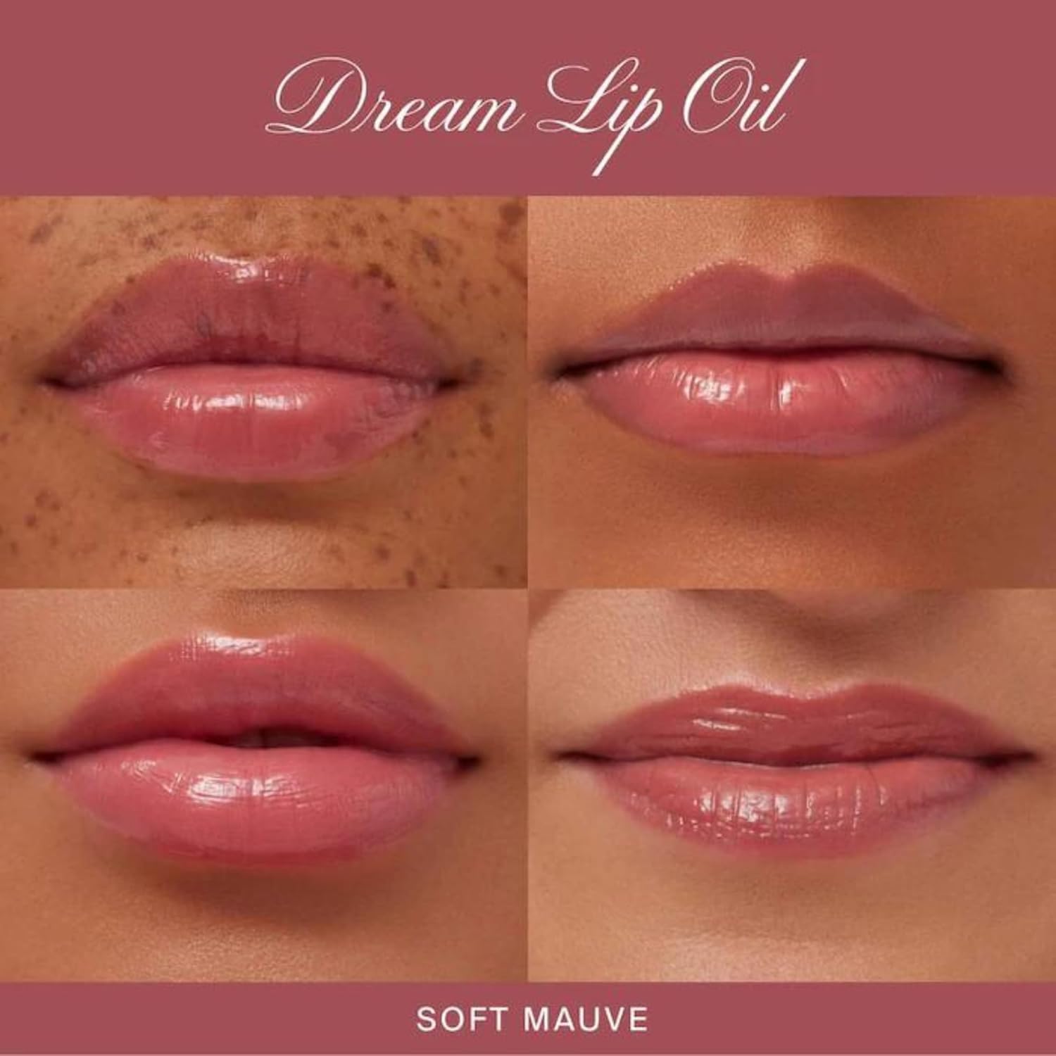 Thumbnail 3 de Summer Fridays Dream Lip Oil - Hydrating Tinted Lip Gloss Oil in Soft Mauve