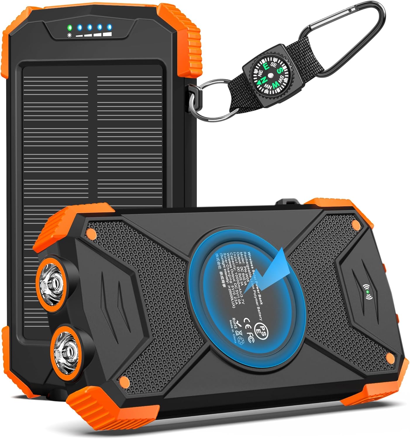 BLAVOR Solar Power Bank 10,000mAh with PD 20W