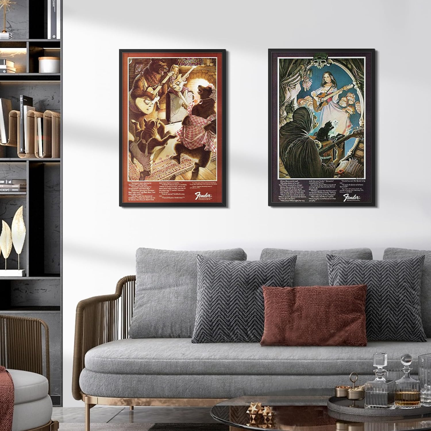 Thumbnail 1 de upsimples 20x30 Poster Frame with Mat for 16x24 or 20x30 (Black)