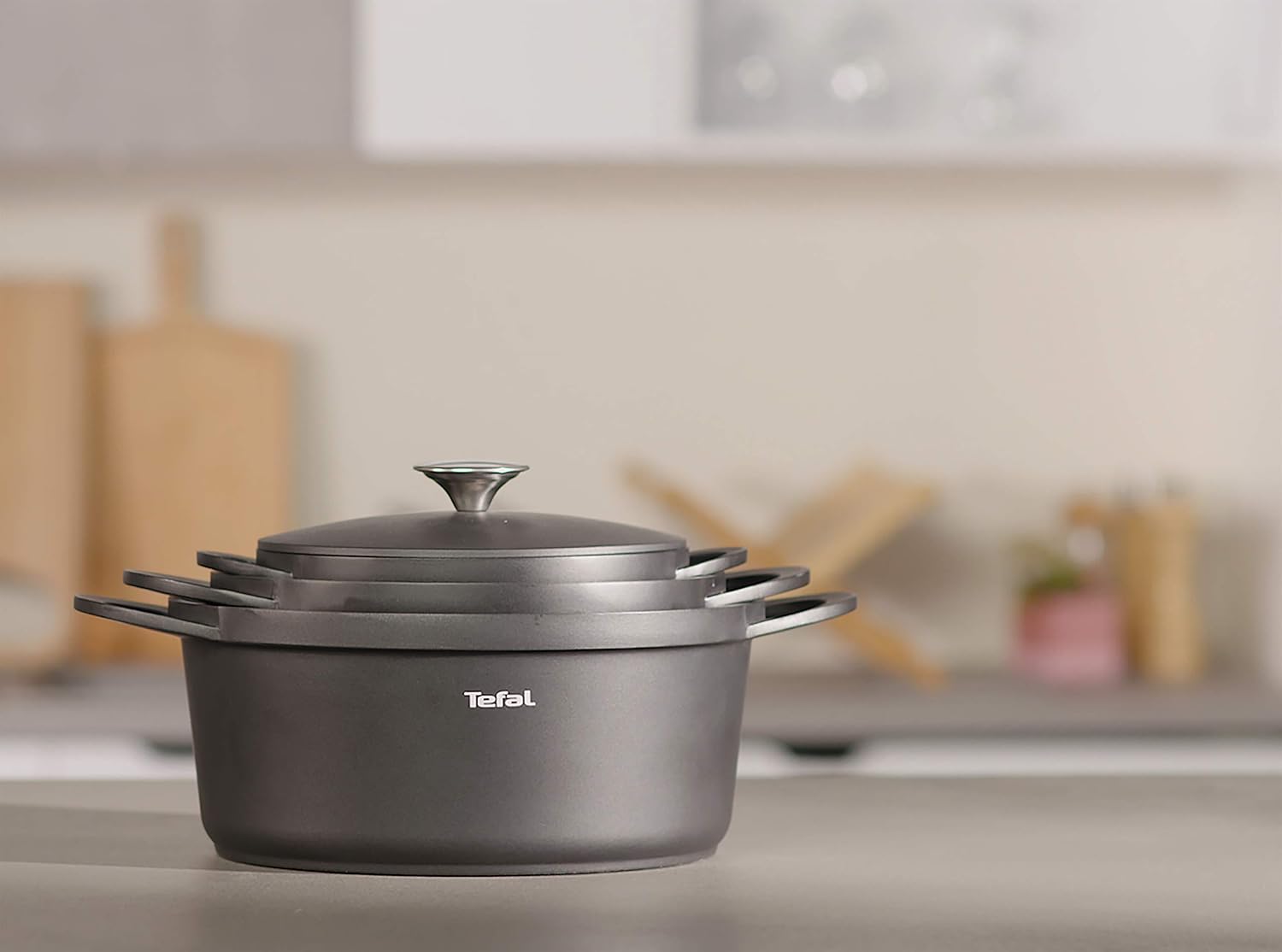 Thumbnail 4 de TEFAL TRATTORIA Schmortopf 24 cm Bräter