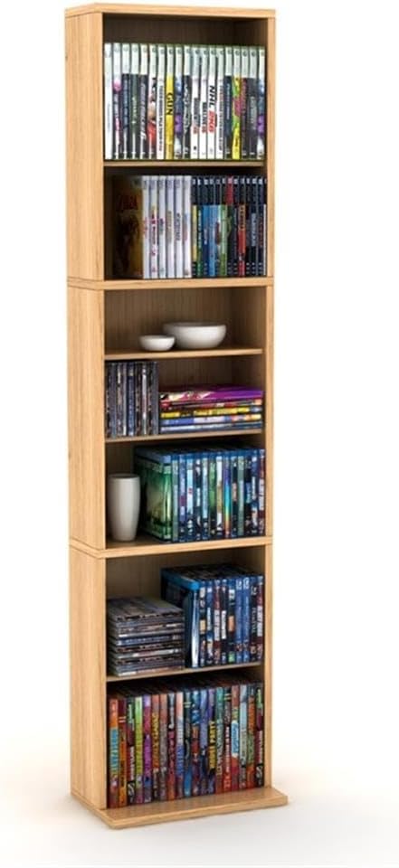 Detalle 2 de Atlantic CD/DVD Shelf, Maple