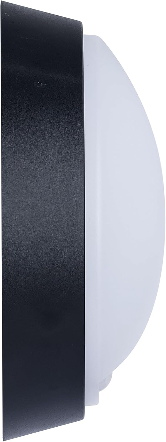 Thumbnail 6 de Luceco Eco Outdoor Round LED Bulkhead Light with PIR Motion Sensor (EBER10P40) — IP54, 10W, 700lm, 4000K