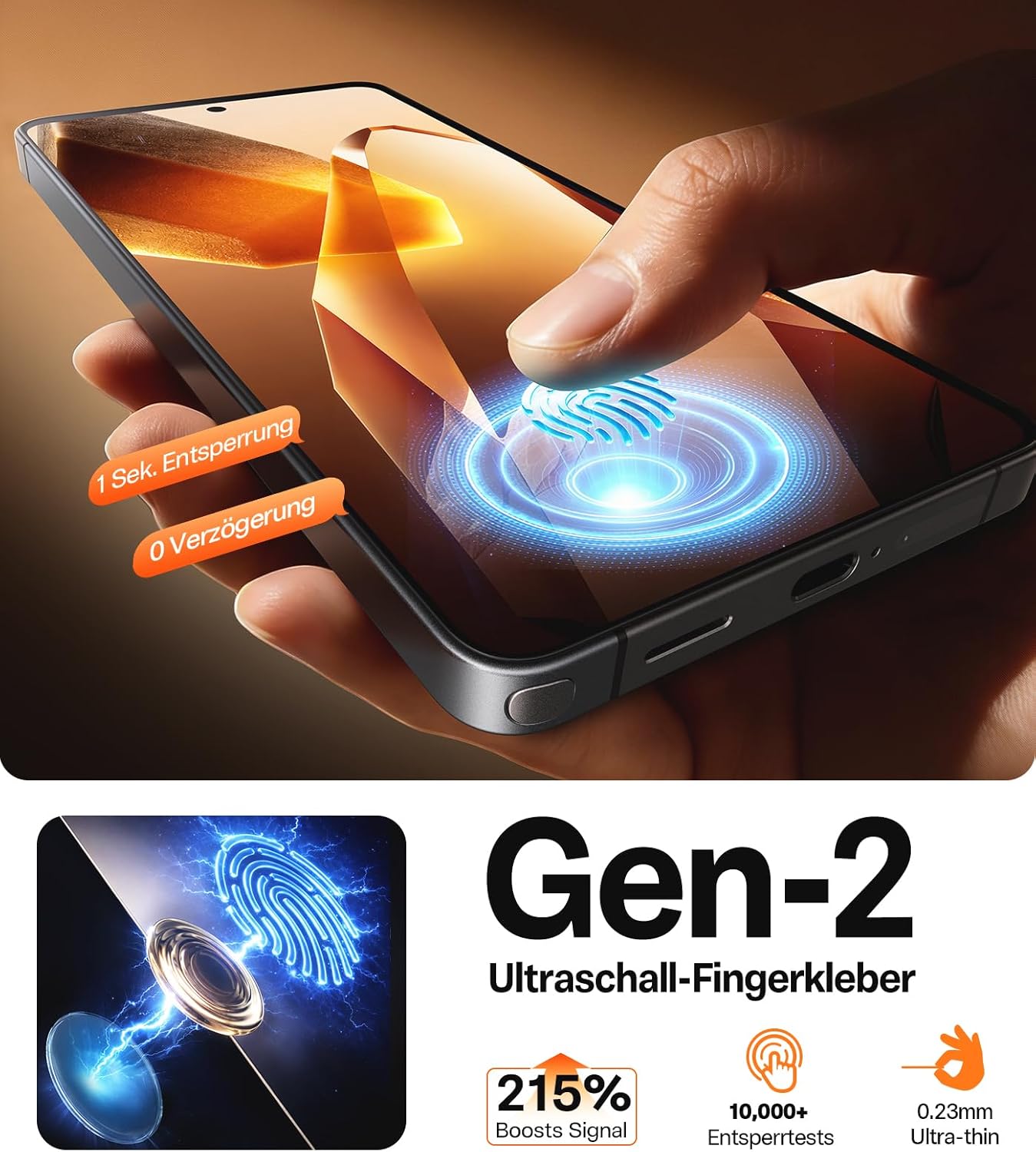 Thumbnail 5 de TORRAS Galaxy S26 Ultra Panzerglas 0,23 mm