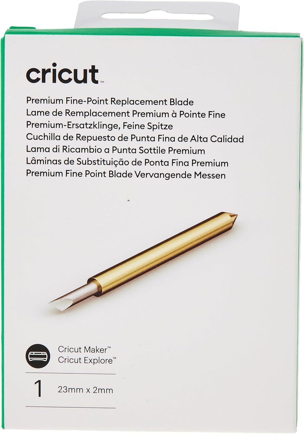 Detalle de Cricut lama di ricambio per taglio preciso