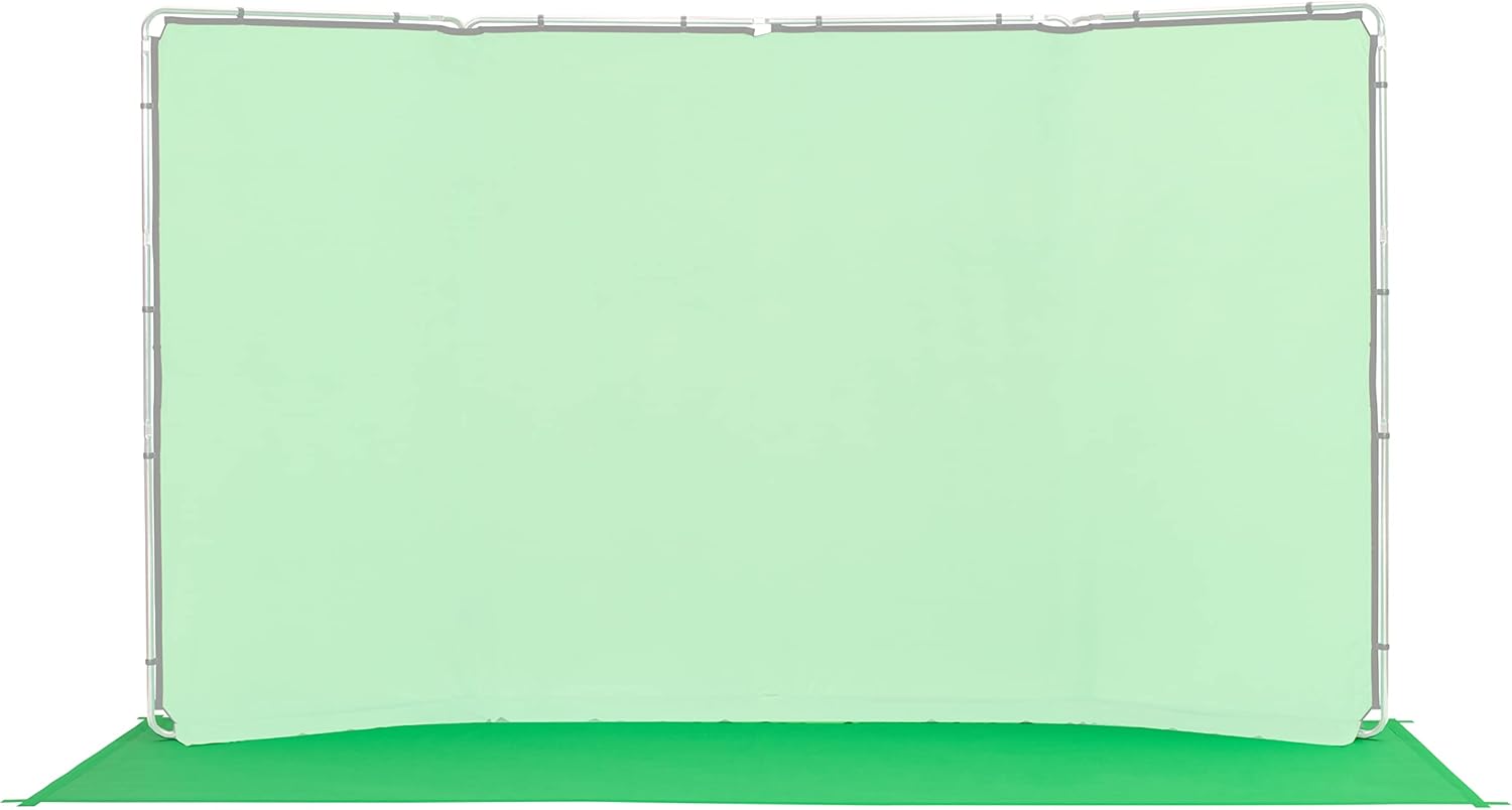 Detalle 2 de Manfrotto Pannello in Vinile per Pavimento 1,37 m x 4 m – Green Screen Verde opaco, moduli riutilizzabili