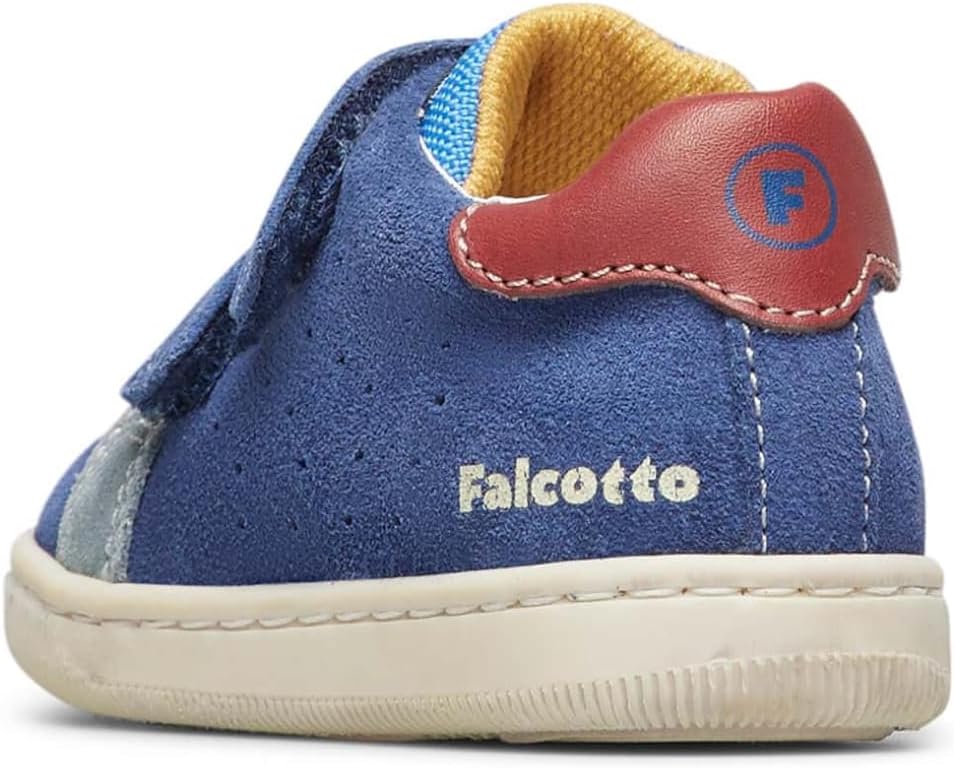 Detalle de Falcotto Sneakers in Pelle e Suede per i primi passi: stile e comodità da bambino