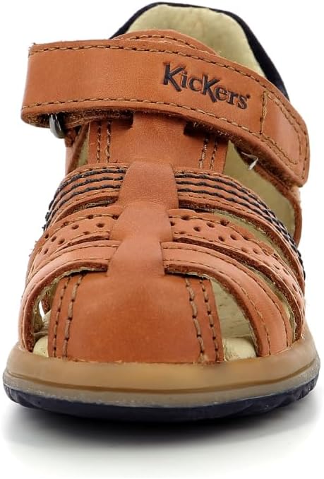 Detalle de Kickers Platiback Baby – Jungen Sandalen