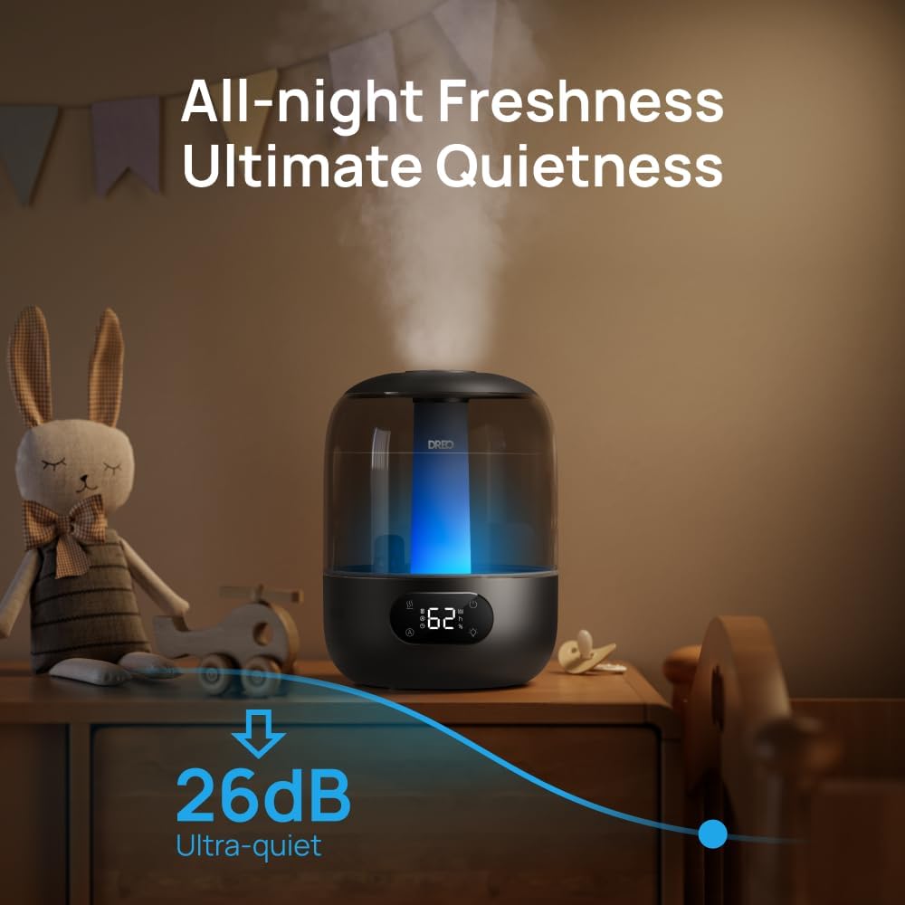 Detalle de DREO Humidifiers for Bedroom 3L Cool Mist