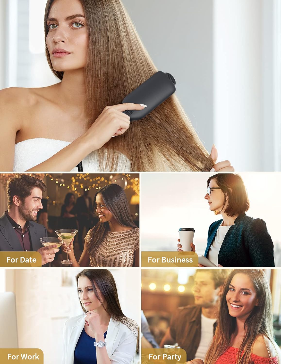 Thumbnail 6 de LANDOT Glättbürste 120–230°C 💇♀