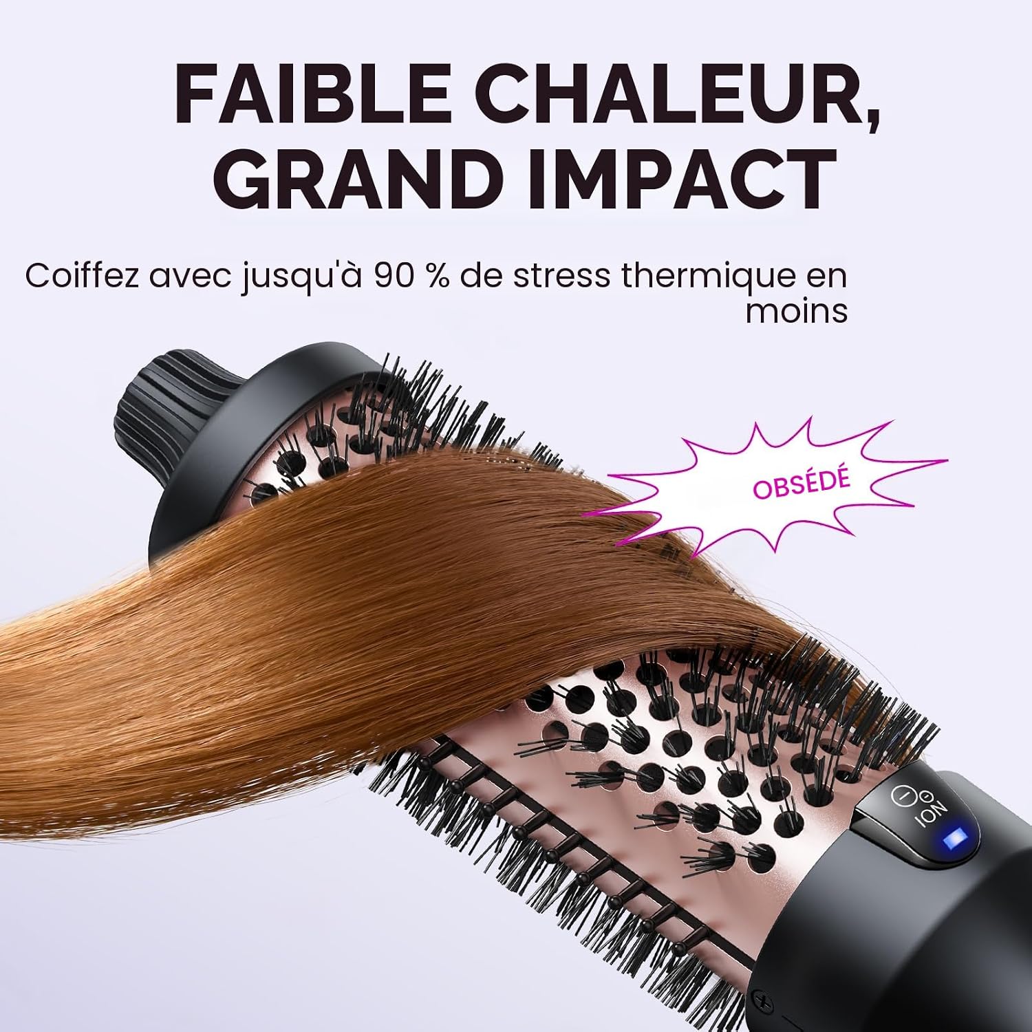 Thumbnail 6 de Wavytalk Thermal Brush Brosse thermique ionique 38 mm, 5 températures 💇♀