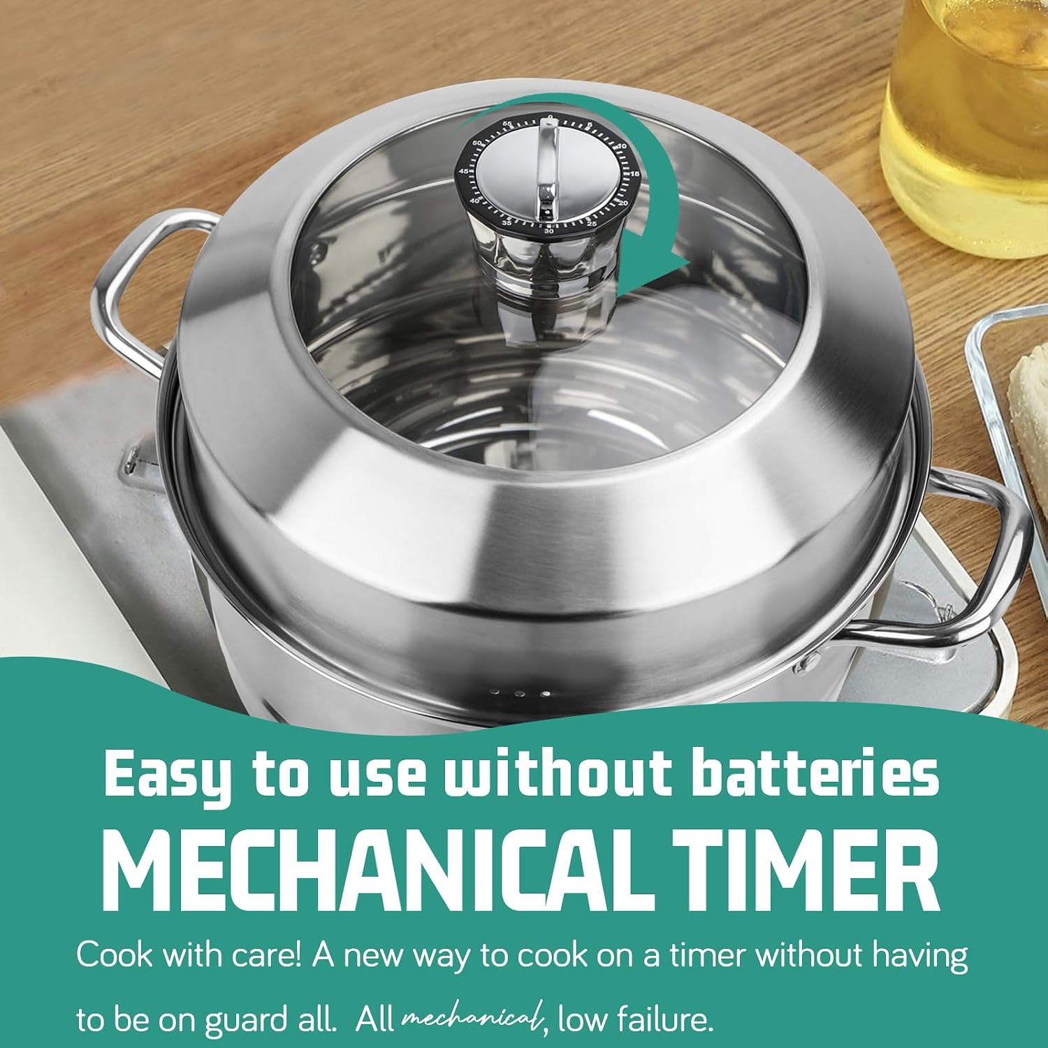 Detalle de Canning Pot-Canning Supplies Starter Kit: Stainless Steel Water Bath Canner with Rack