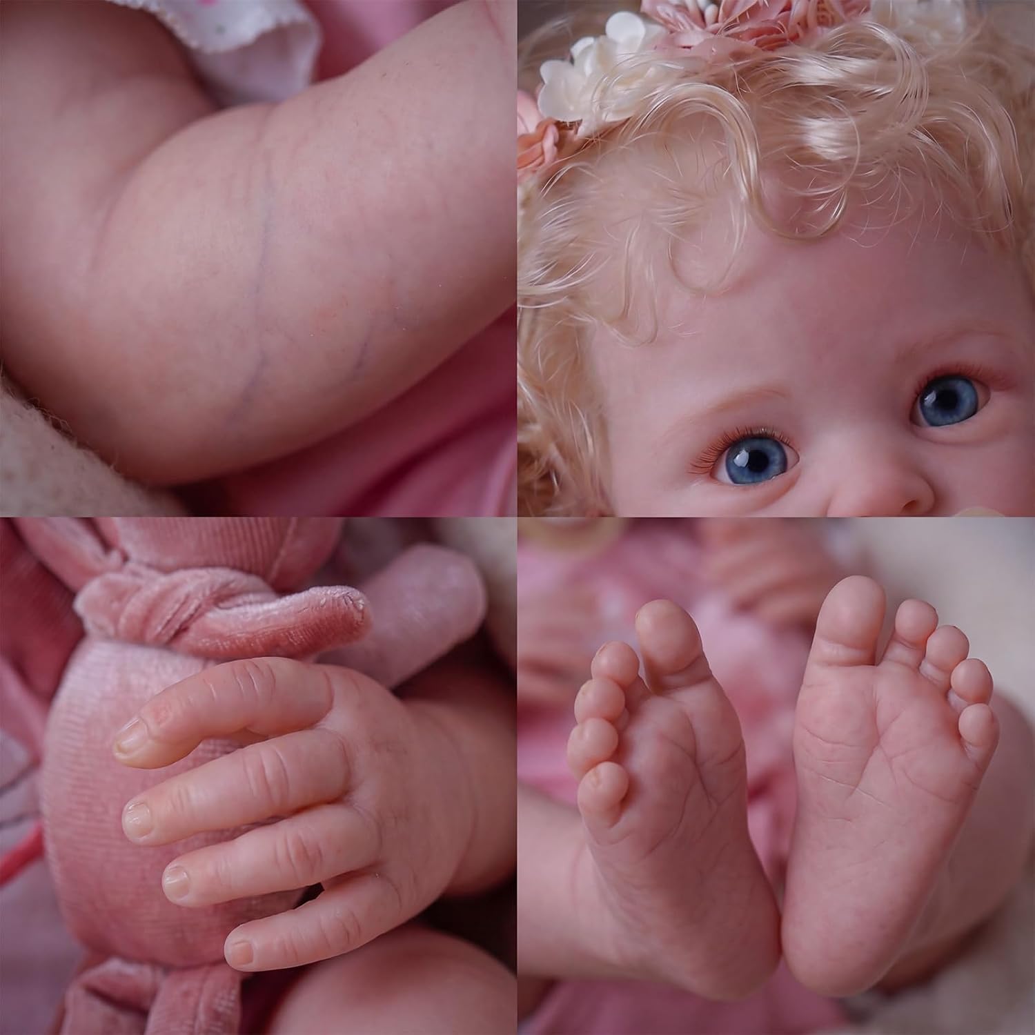 Detalle 2 de BABESIDE 17 Inch Reborn Baby Doll