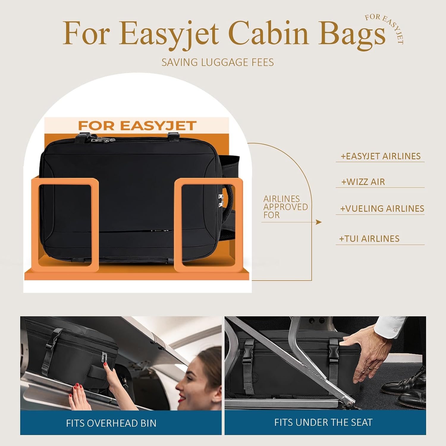 Detalle 2 de Lossga Cabin Bag 45x36x20 30L