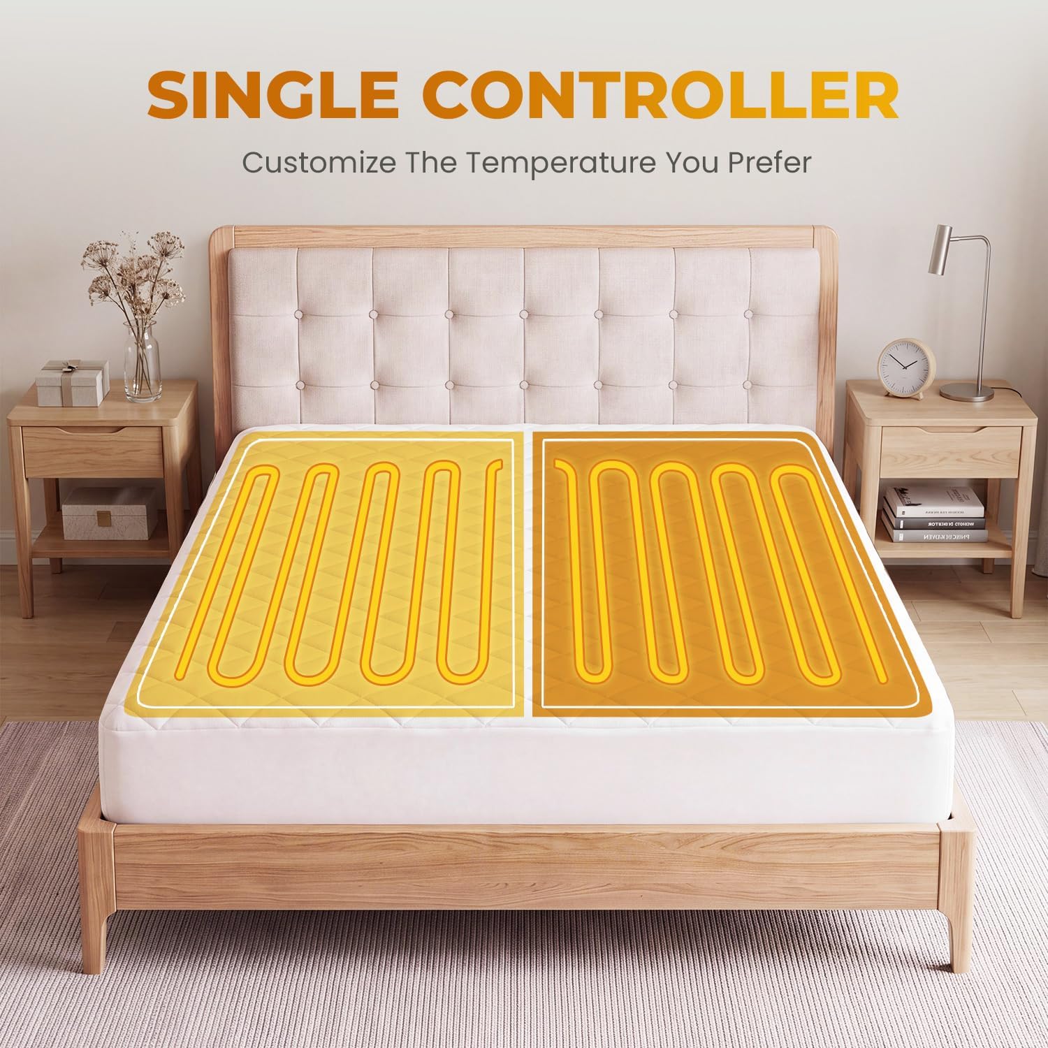 Thumbnail 2 de Heated Mattress Pad King 78x80