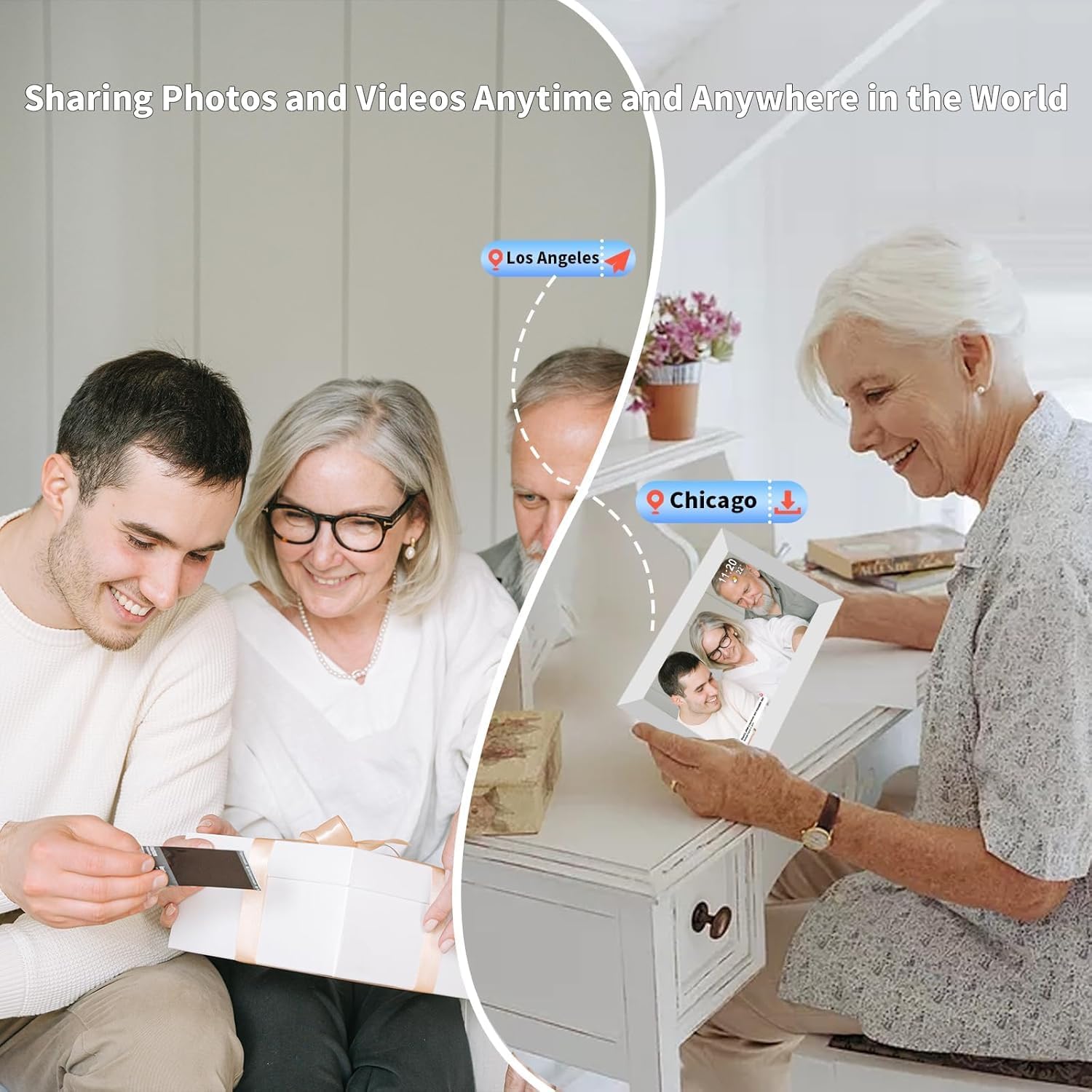 Thumbnail 4 de Frameo 10.1 inch Digital Picture Frame