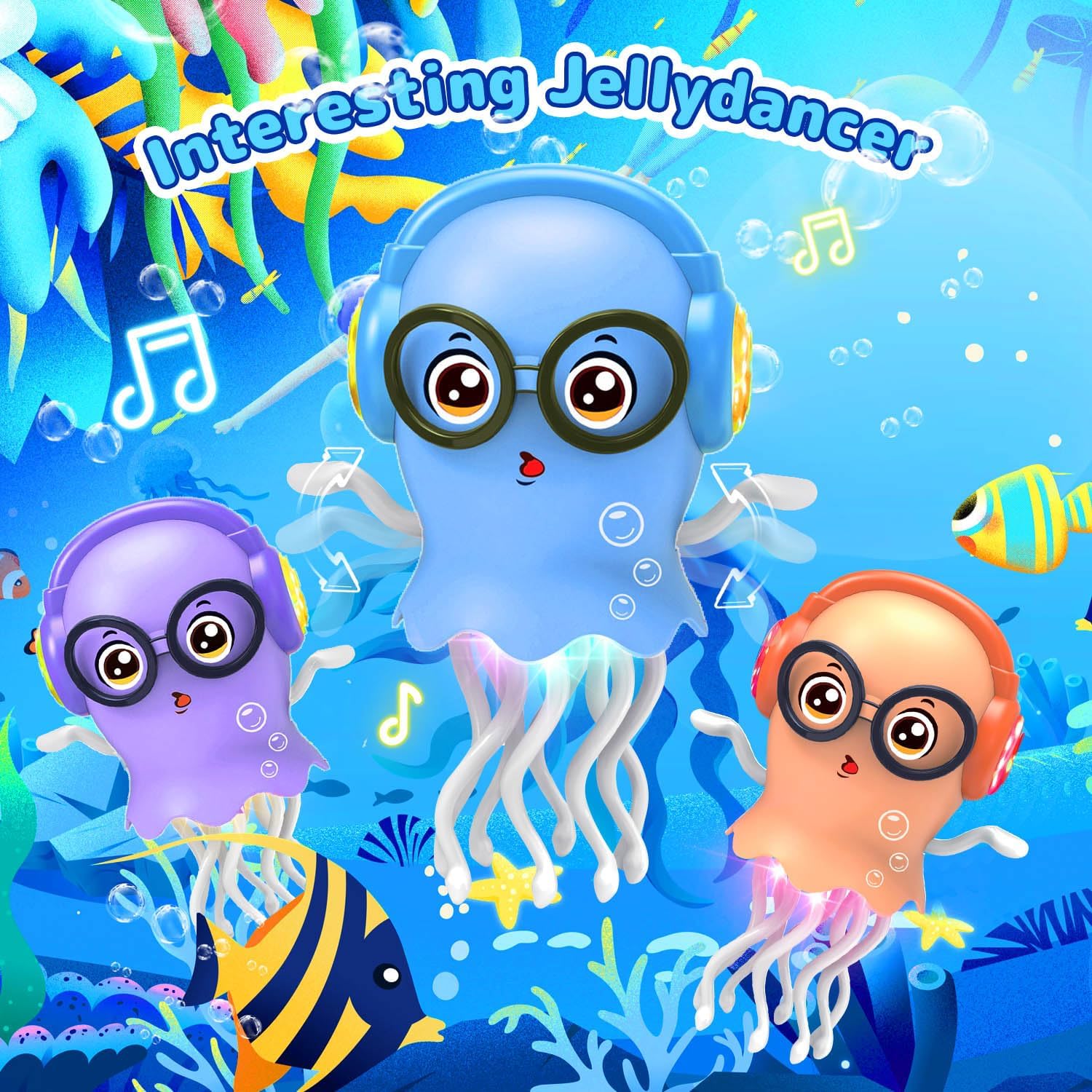 Thumbnail 1 de Baby Tanzende Qualle mit Musik Licht