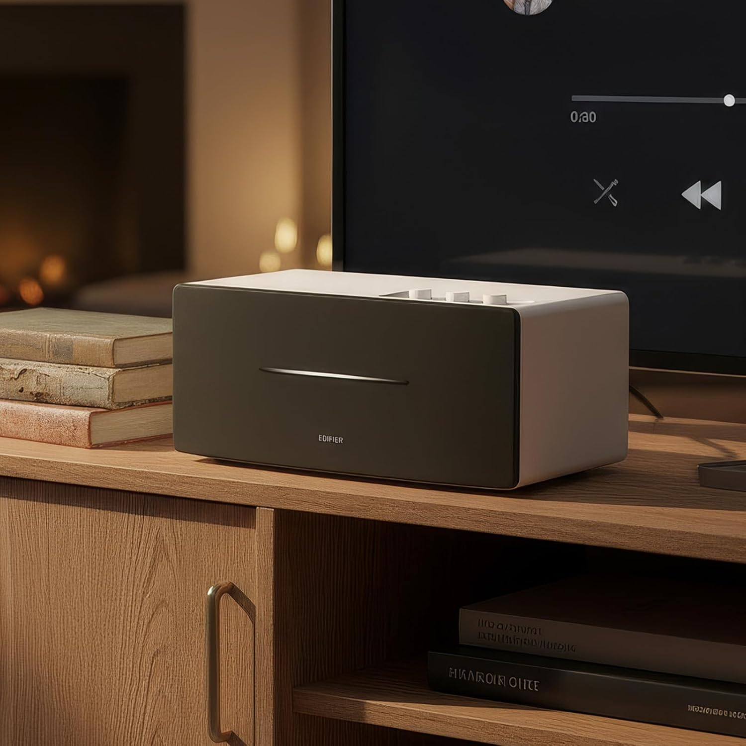 Detalle de EDIFIER D12: kompaktes Stereo-Lautsprechersystem mit Bluetooth 5.0 (70 W RMS)