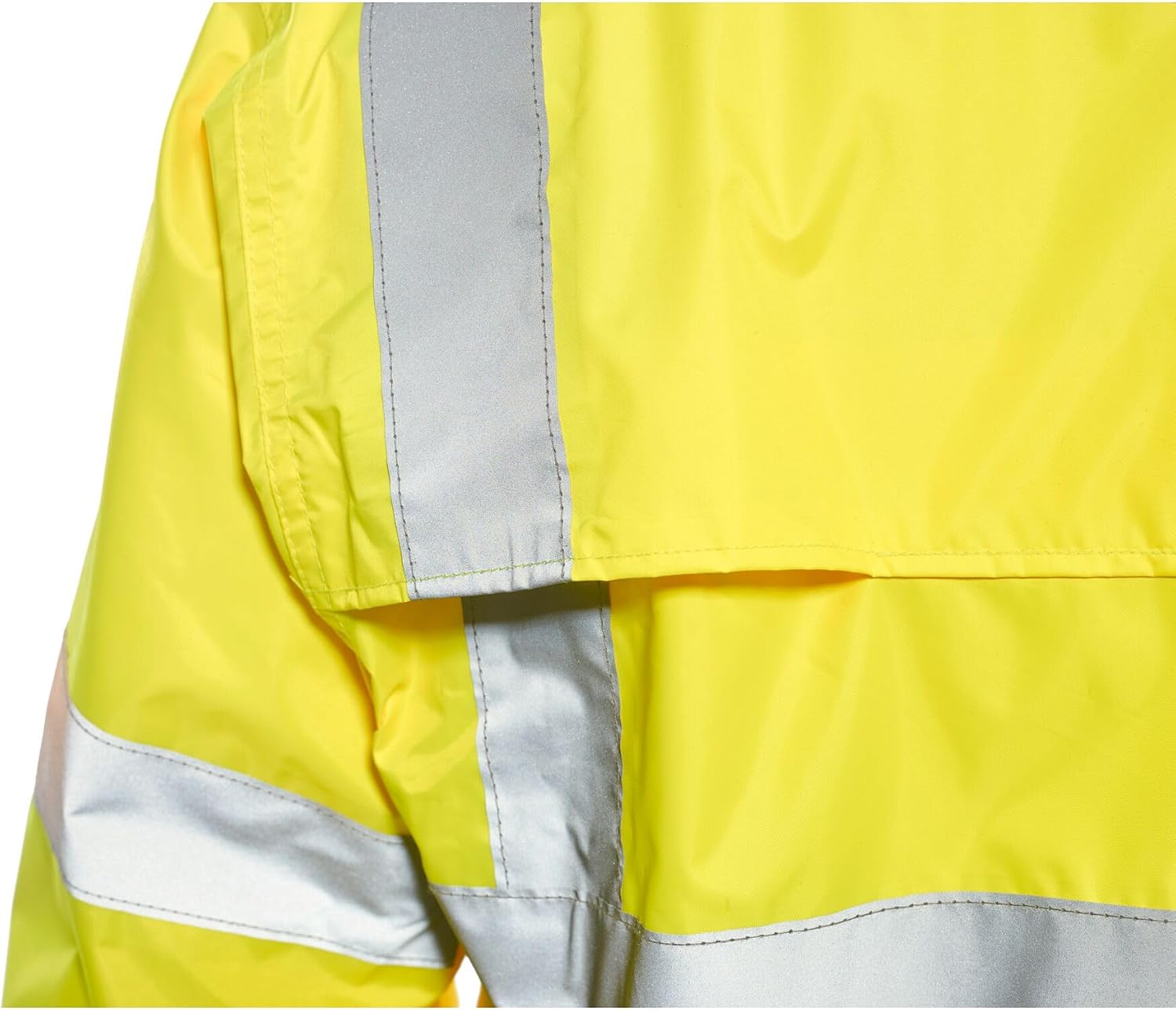 Thumbnail 6 de Portwest H440 Men's Lightweight Waterproof Hi-Vis Rain Jacket, Yellow, 5X-Large