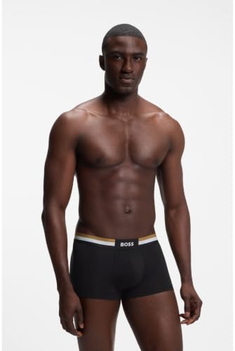 Thumbnail 1 de Lot de Trois Boxers Courts en Coton Mélangé – BOSS