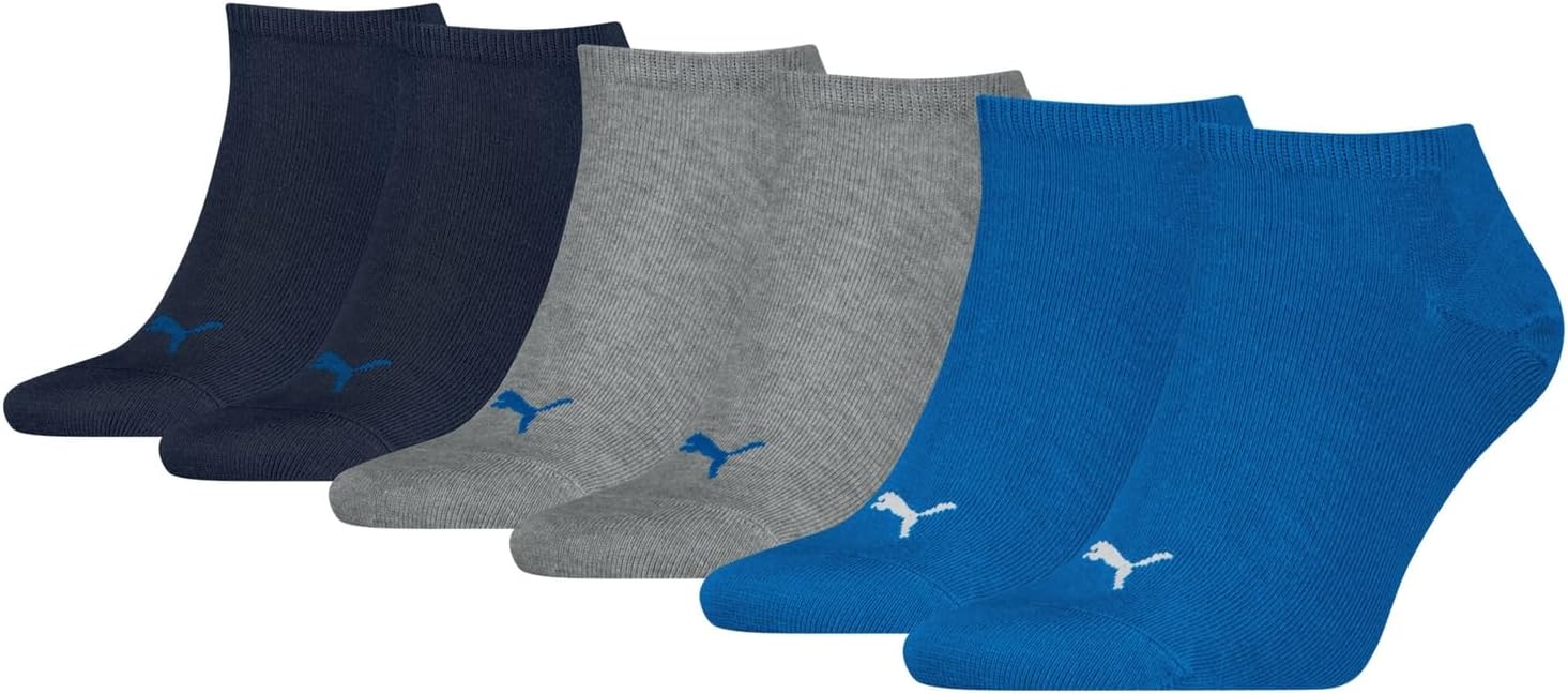 Thumbnail 6 de PUMA Unisex Sneakersocken 3er-Pack – Komfortsocken mit nadelfreier Naht und weicher Baumwolle