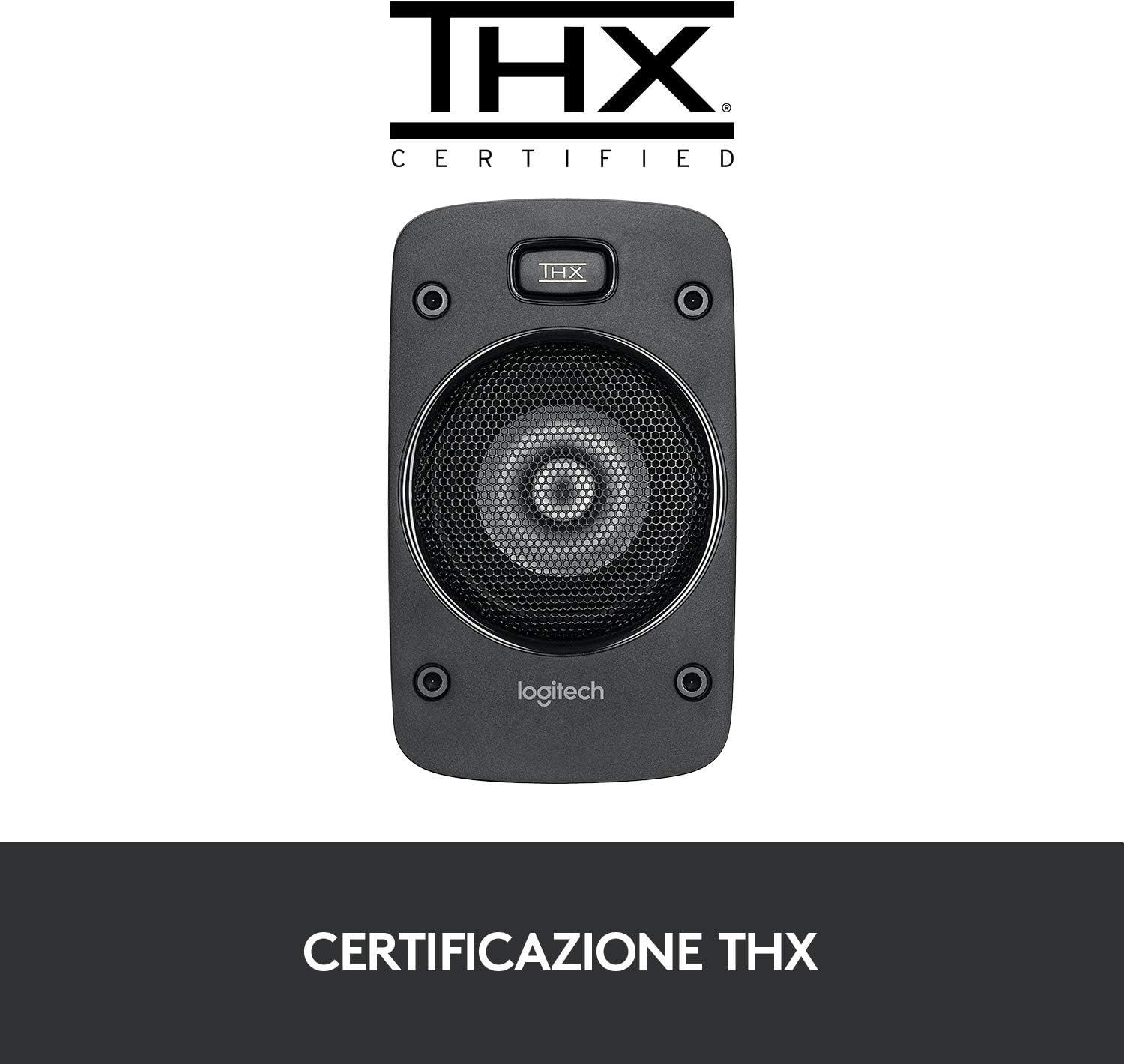 Detalle de Logitech Z906 audio Dolby 5.1 1000 W