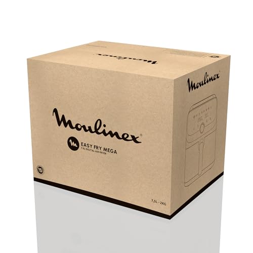 Thumbnail 7 de Moulinex Easy Fry Mega air fryer – 7,5 L, 8 programmes, Noir