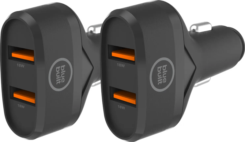 Detalle de BlueBuilt Quick Charge Autoladegerät 18 W